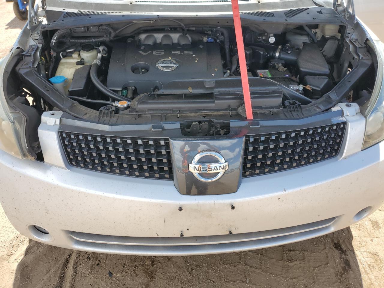 2005 Nissan Quest S VIN: 5N1BV28UX5N119337 Lot: 56902795