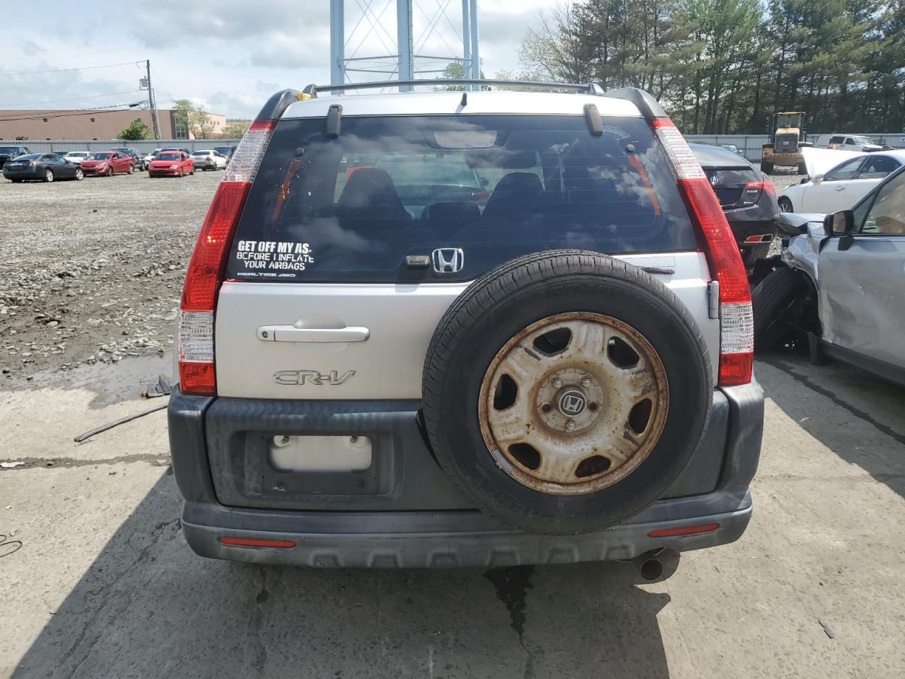 2006 Honda Cr-V Lx VIN: JHLRD78546C028138 Lot: 56063215