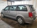 2014 Dodge Grand Caravan Se на продаже в Ebensburg, PA - Front End