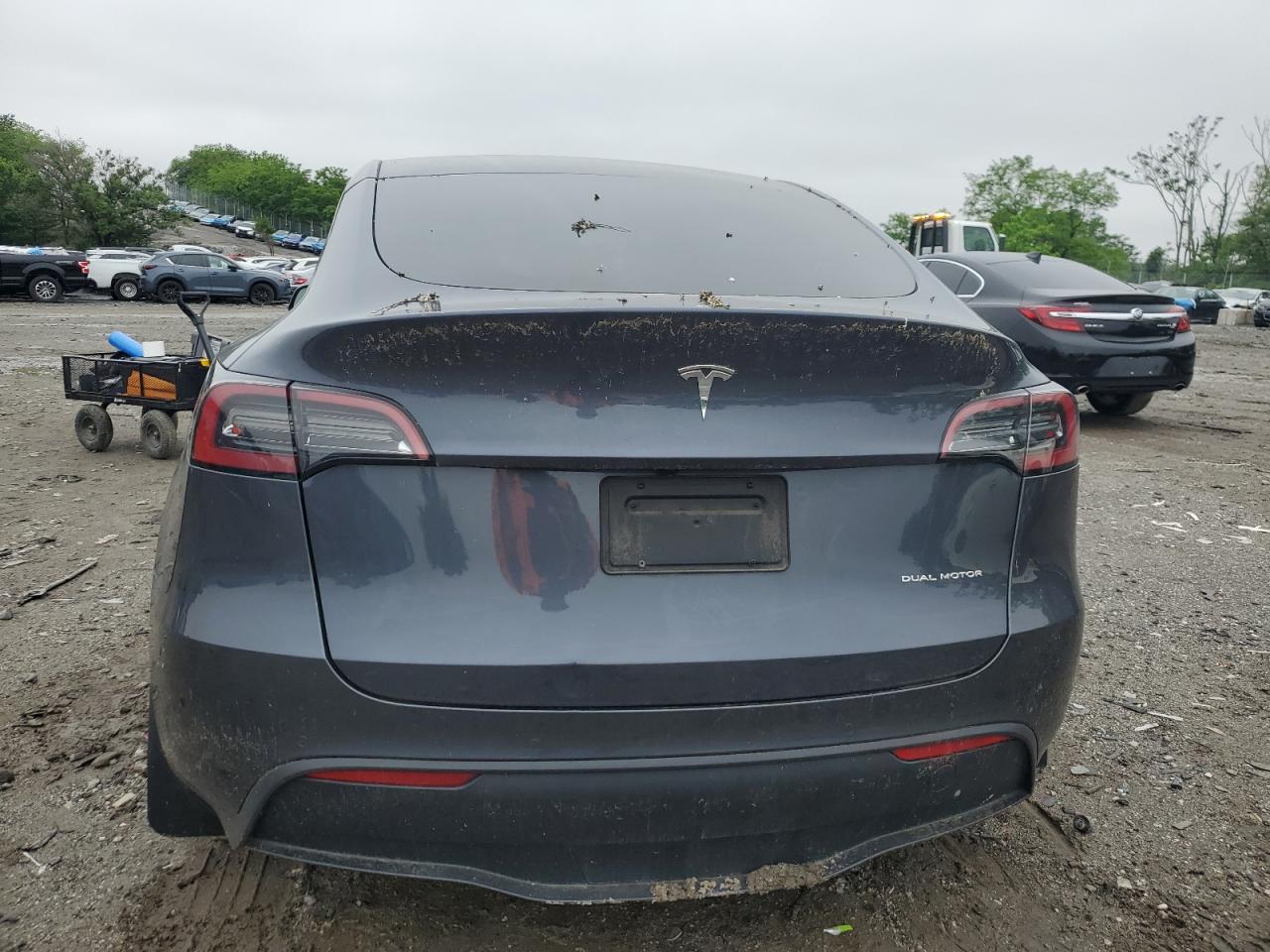 2022 Tesla Model Y VIN: 7SAYGDEE9NF389064 Lot: 54482375