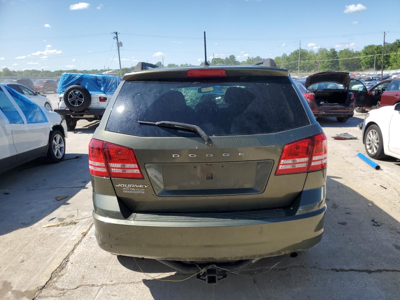 2018 Dodge Journey Se VIN: 3C4PDCAB8JT534839 Lot: 57784615