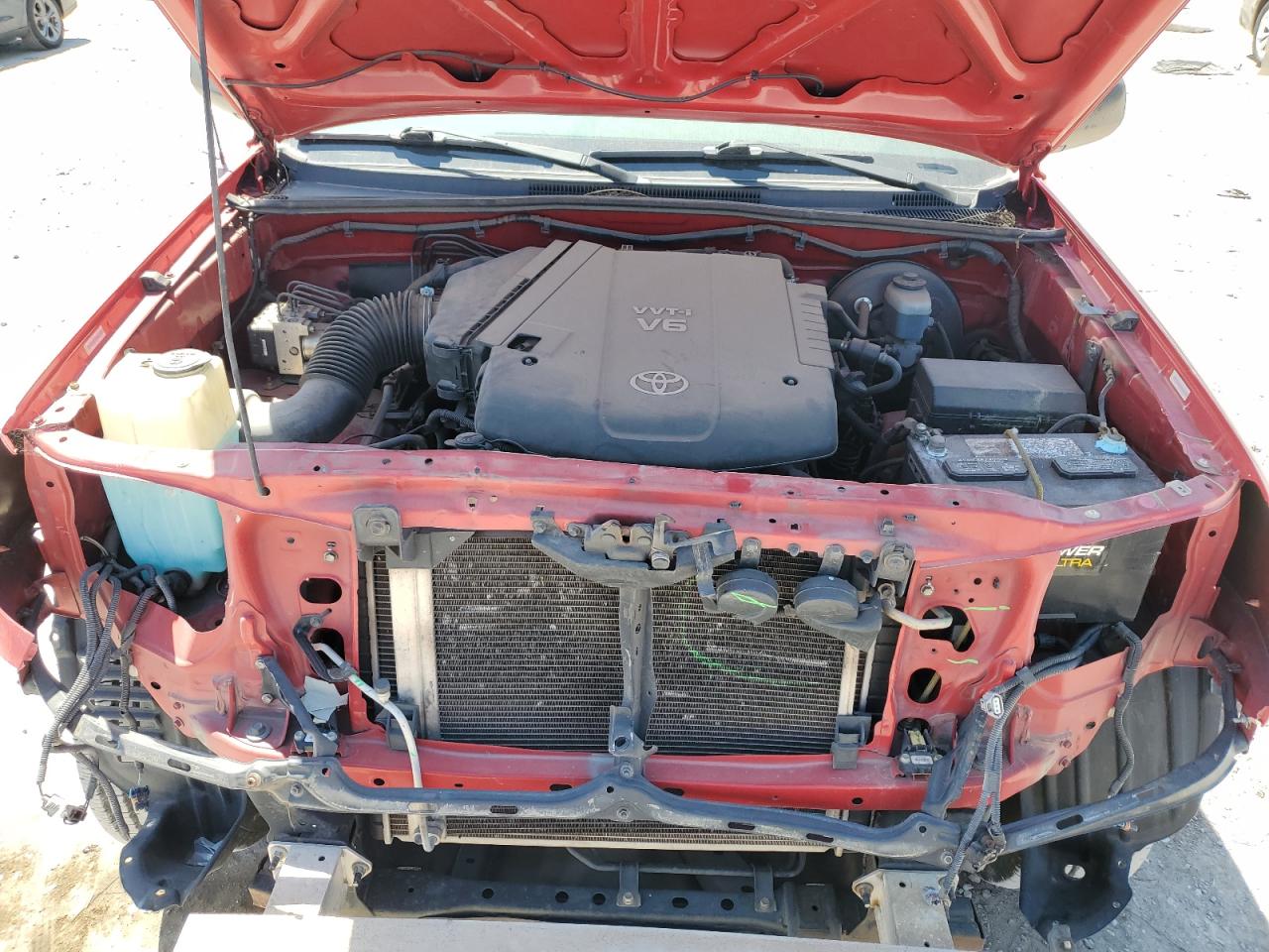 2008 Toyota Tacoma Double Cab Prerunner Long Bed VIN: 3TMKU72NX8M015810 Lot: 56237155