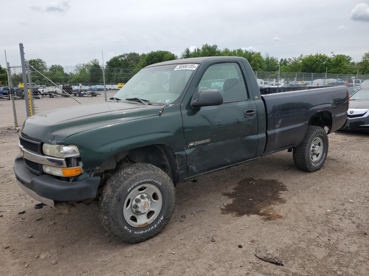 2001 Chevrolet Silverado K2500 Heavy Duty იყიდება Chalfont-ში, PA - Side