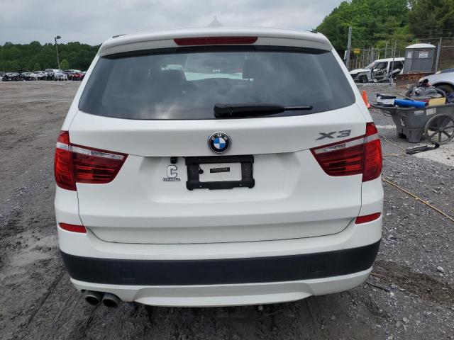  BMW X3 2014 Білий
