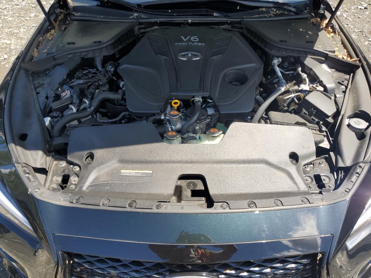 2023 Infiniti Q50 Red Sport 400 VIN: JN1FV7DR5PM590487 Lot: 56676465
