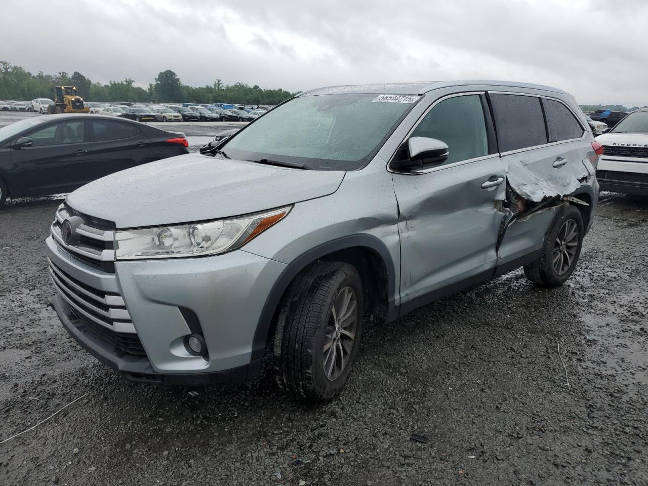 2019 Toyota Highlander Se за продажба в Lumberton, NC - Side