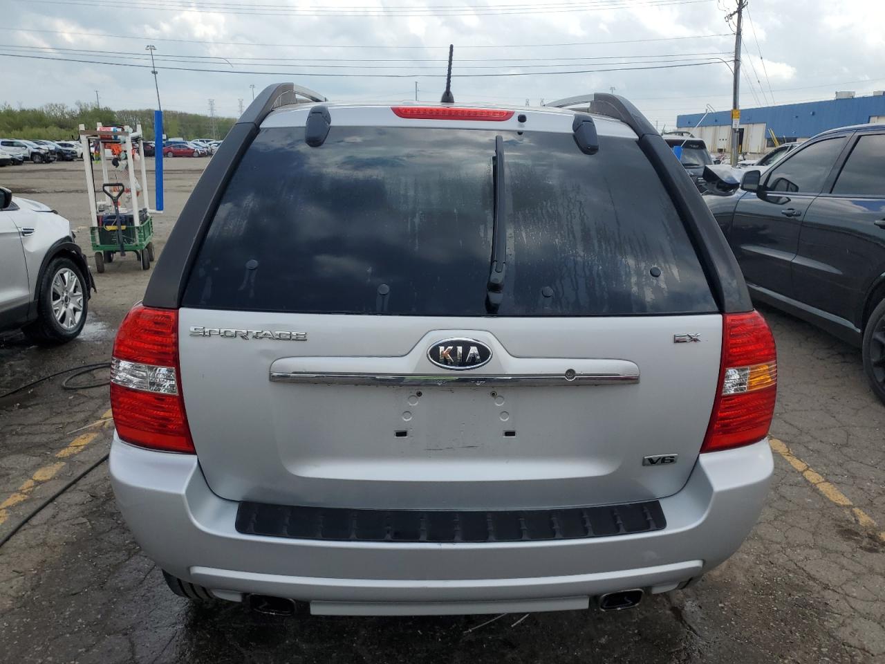 2007 Kia Sportage Ex VIN: KNDJE723877310114 Lot: 54790975