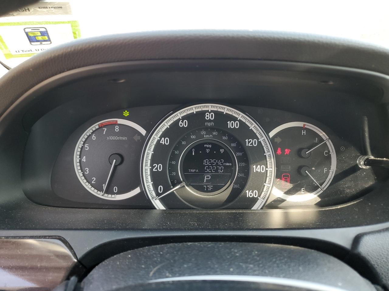 1HGCR2F73HA056086 HONDA ACCORD 2017