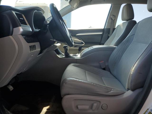  TOYOTA HIGHLANDER 2014 Белы