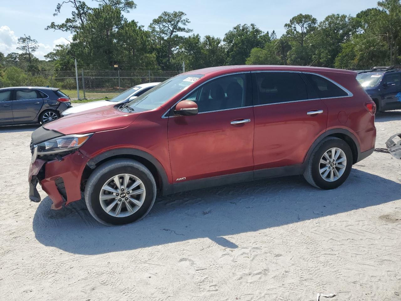 2019 Kia Sorento Lx للبيع في Fort Pierce، FL - Front End