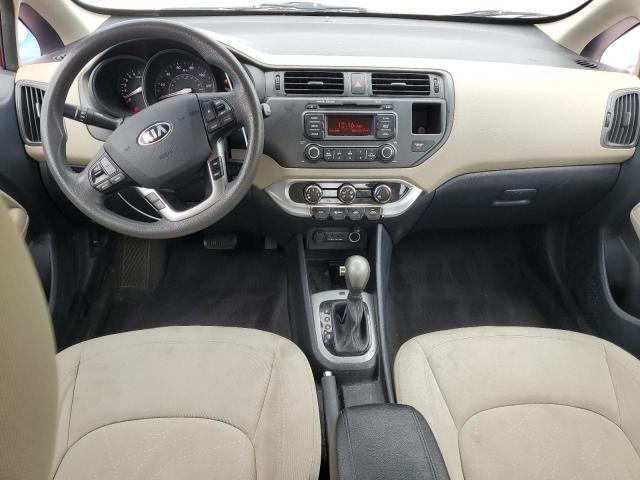 Sedans KIA RIO 2013 Red