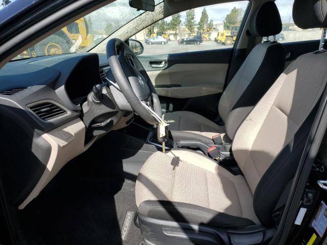  HYUNDAI ACCENT 2022 Black
