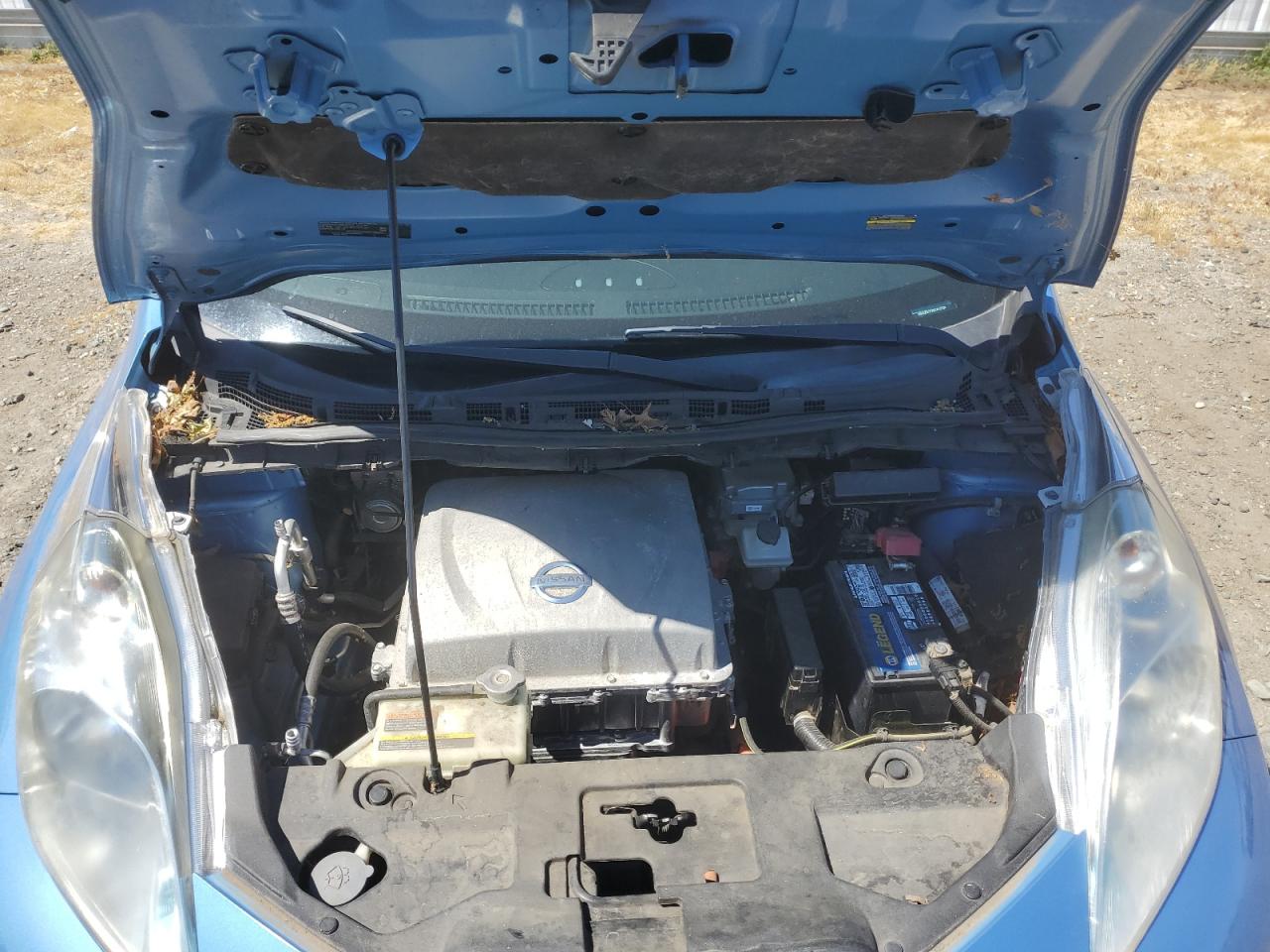 2013 Nissan Leaf S VIN: 1N4AZ0CP2DC412739 Lot: 58161695