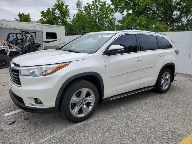  TOYOTA HIGHLANDER 2016 Белы