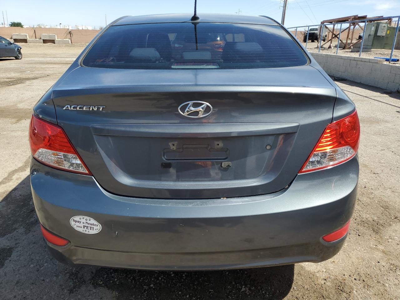 2013 Hyundai Accent Gls VIN: KMHCT4AE1DU286733 Lot: 56659185
