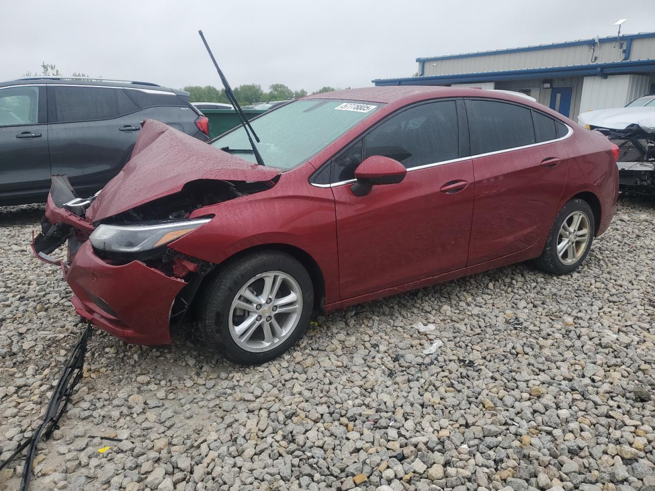 2018 Chevrolet Cruze Lt na sprzedaż w Wayland, MI - Front End