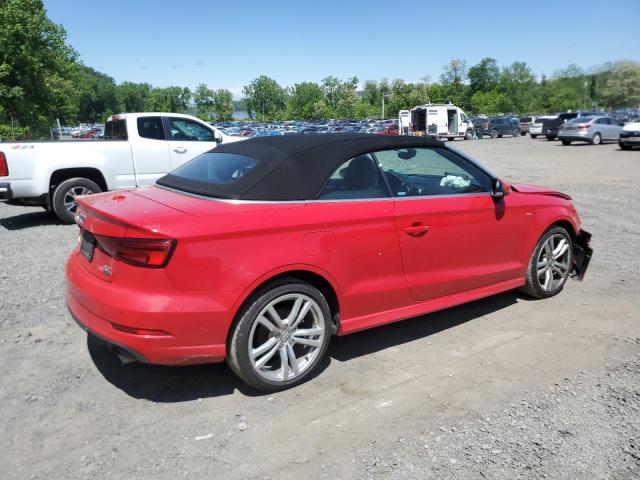  AUDI A3 2018 Czerwony