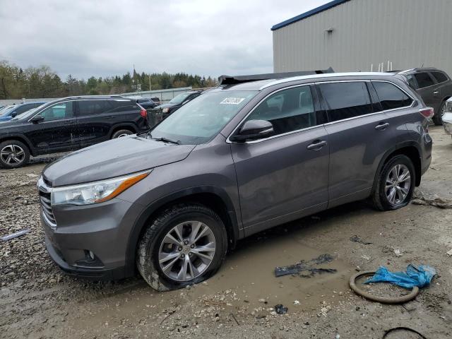  TOYOTA HIGHLANDER 2015 Szary
