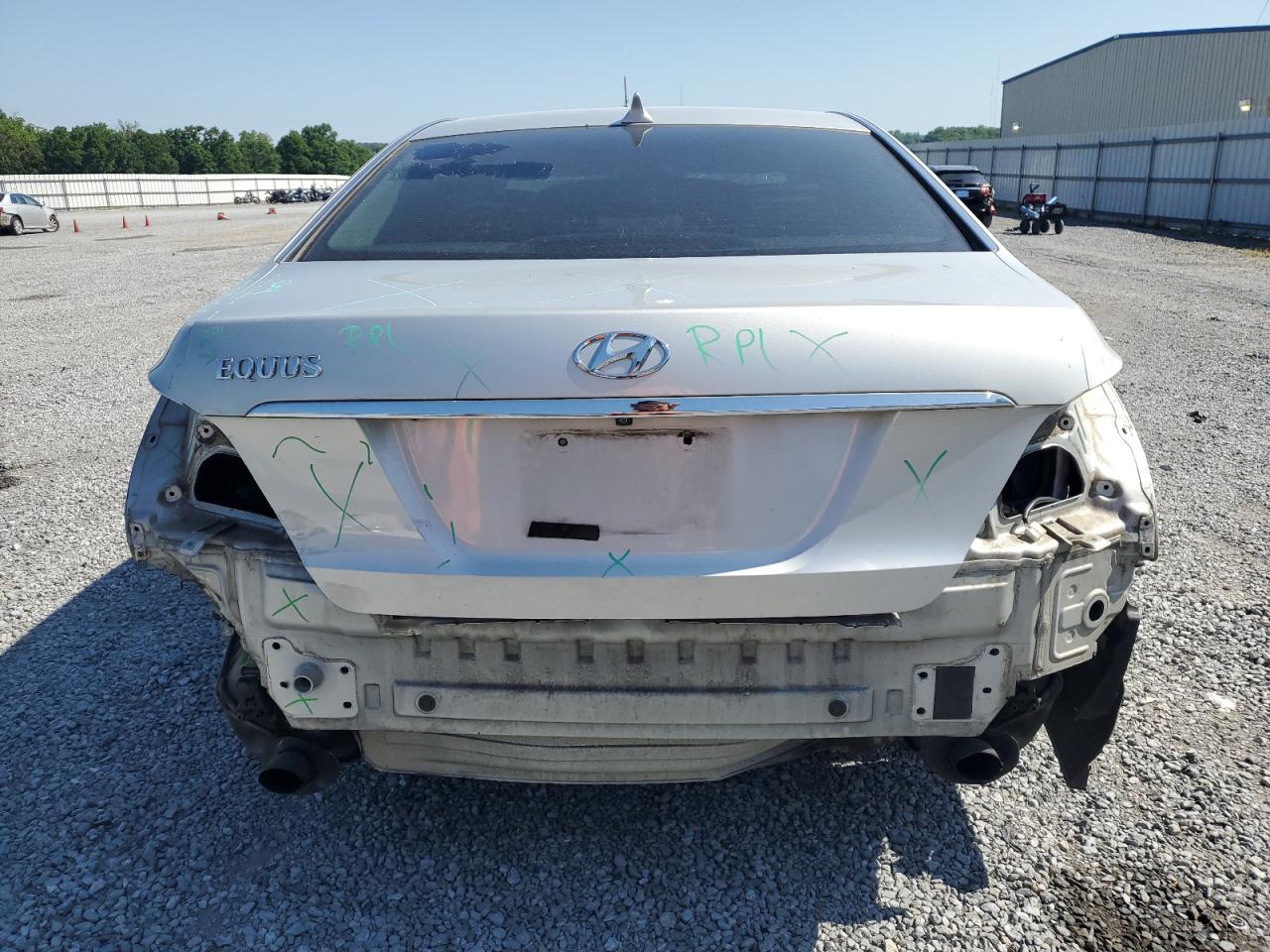 2011 Hyundai Equus Signature VIN: KMHGH4JFXBU029787 Lot: 55966695