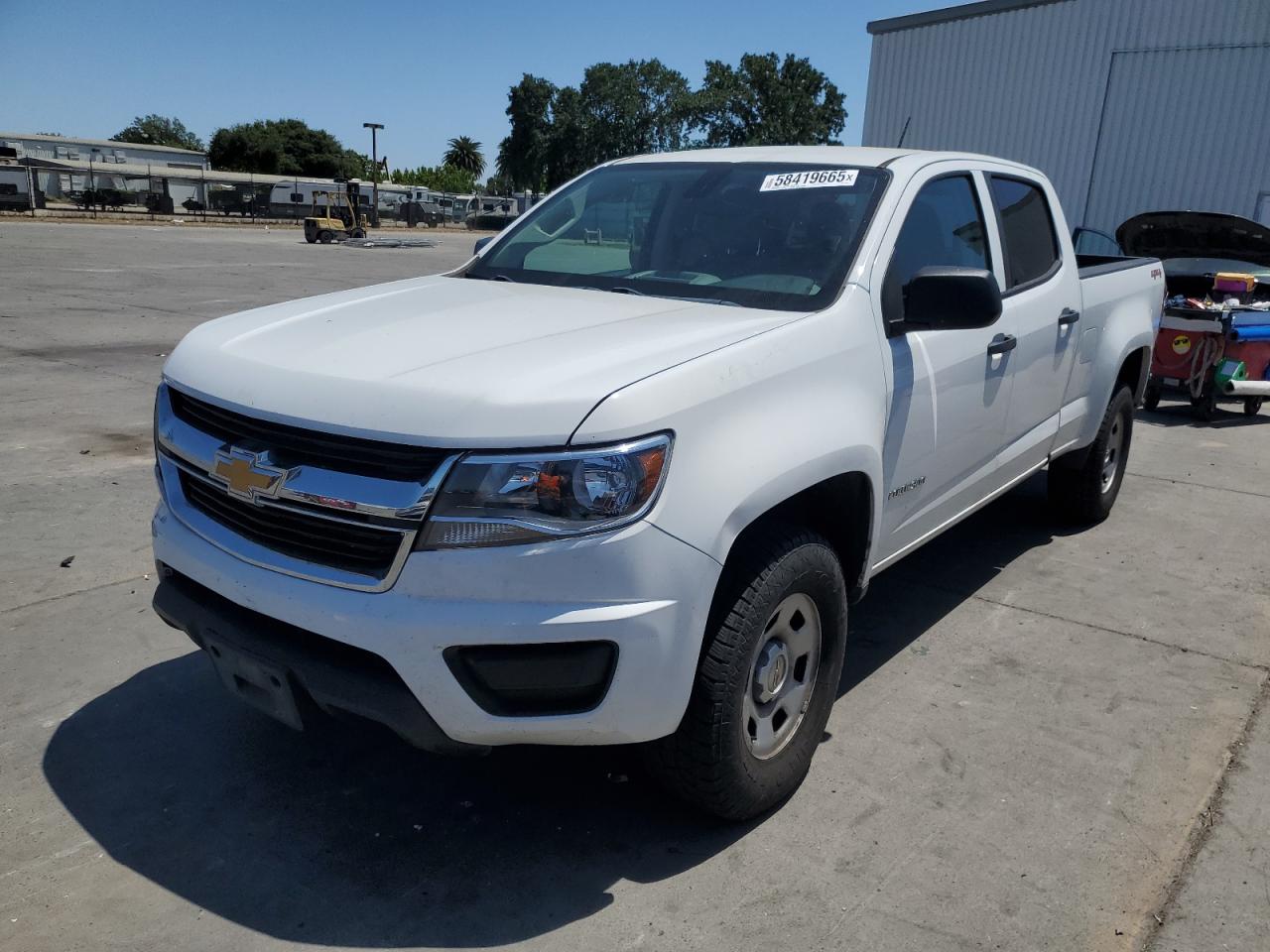 2018 Chevrolet Colorado იყიდება Sacramento-ში, CA - Front End