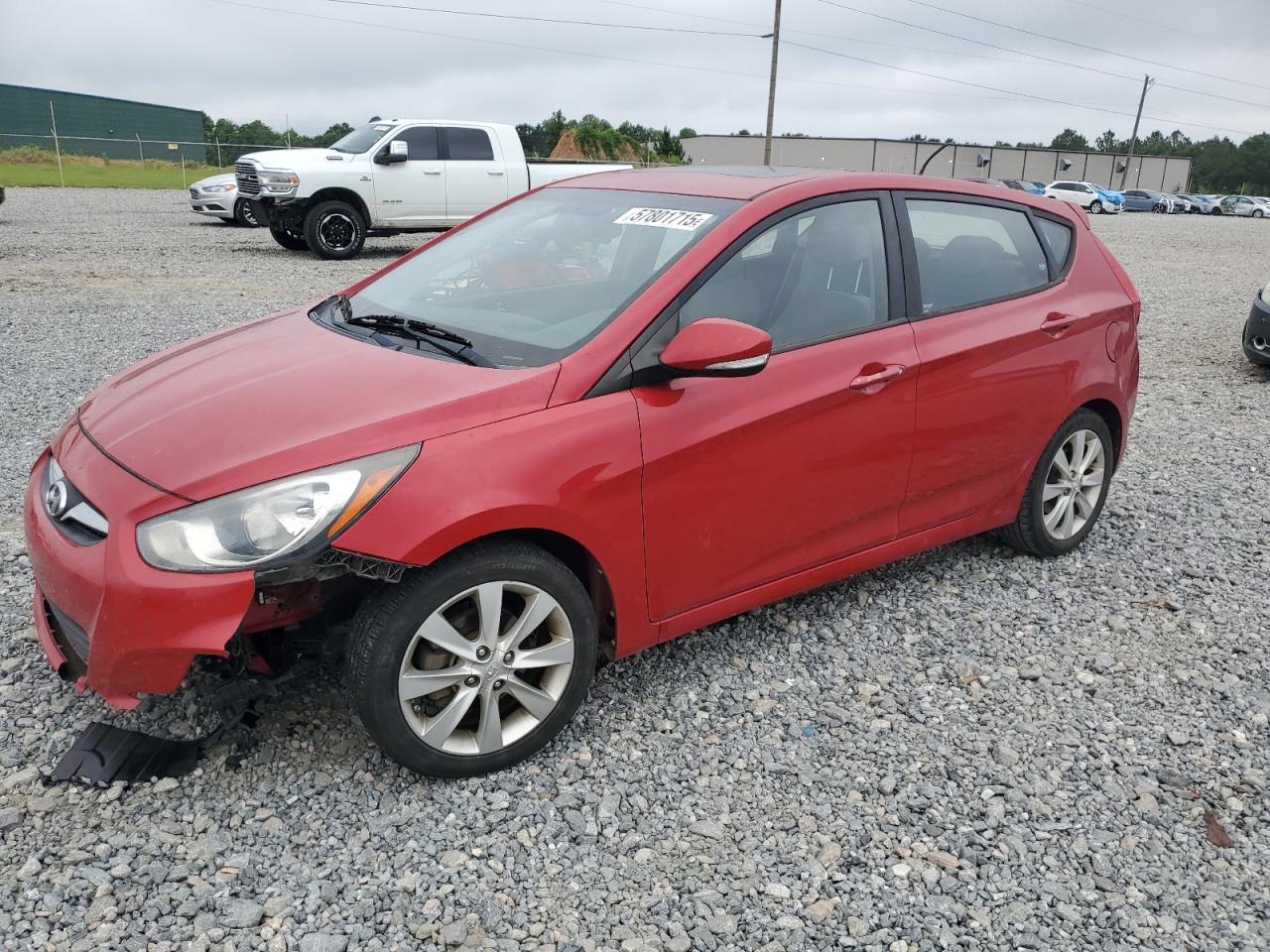 2013 Hyundai Accent Gls იყიდება Tifton-ში, GA - Front End