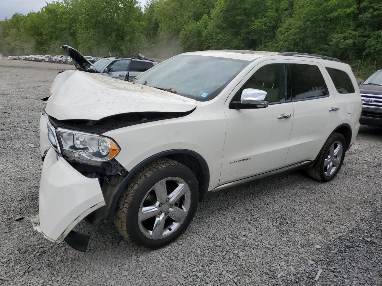 2012 Dodge Durango Citadel იყიდება Marlboro-ში, NY - Front End