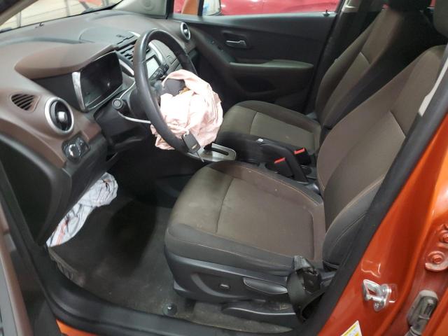 CHEVROLET TRAX 2016 Pomarańczowy