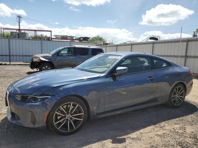  BMW 4 SERIES 2021 Синий