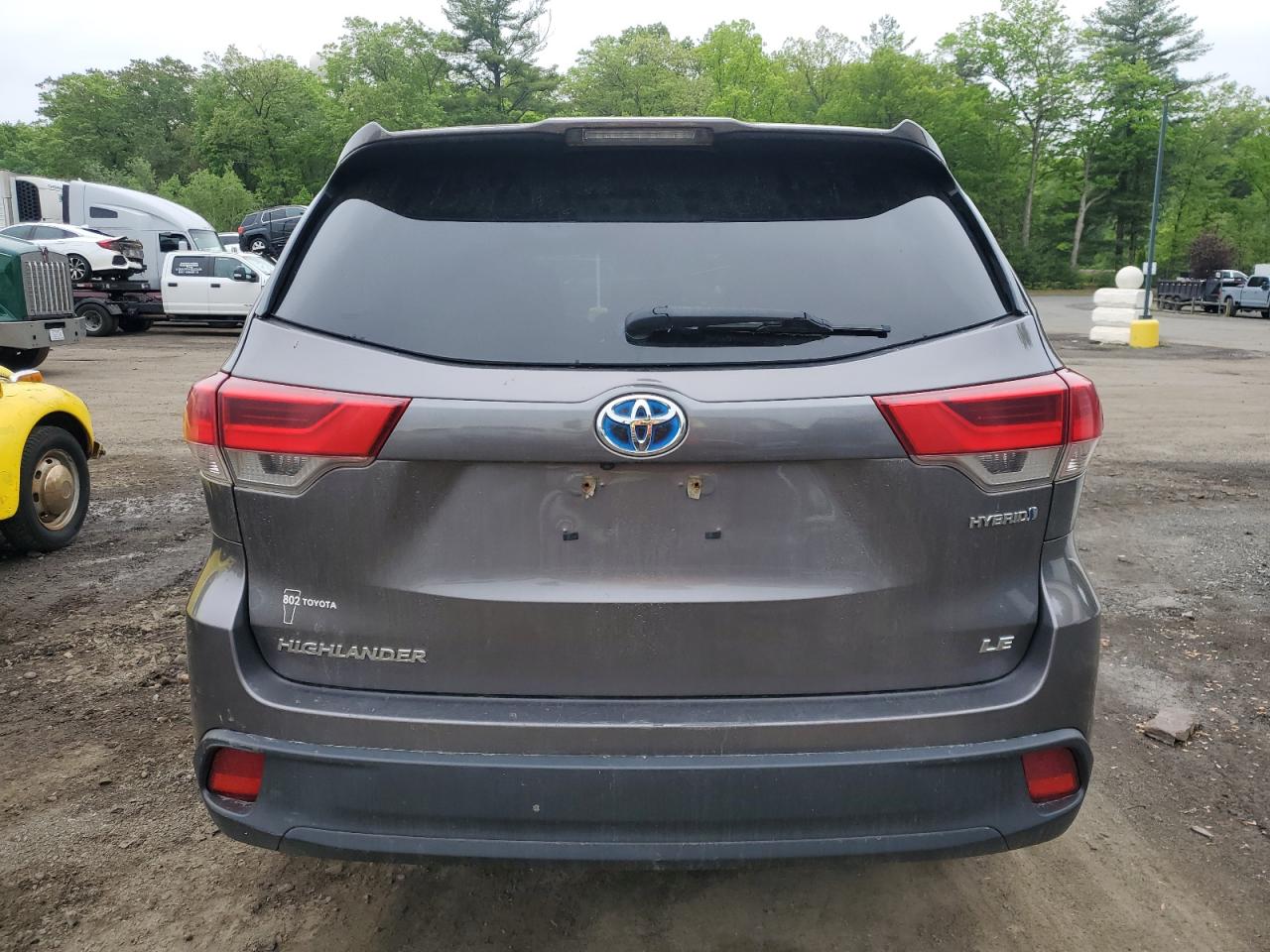 2019 Toyota Highlander Hybrid VIN: 5TDBGRFH4KS065908 Lot: 57471005