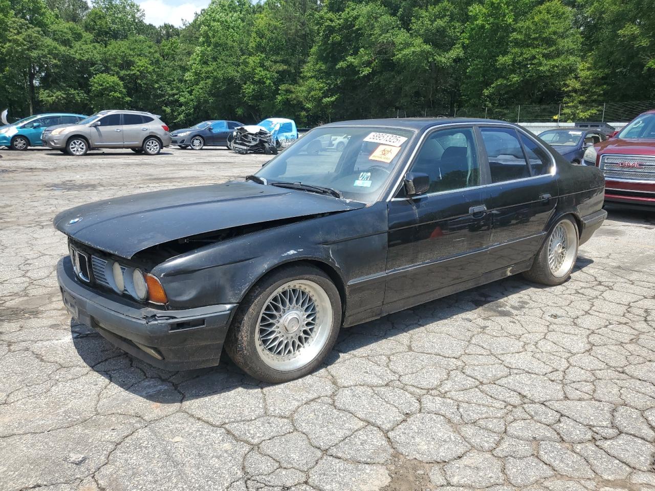 1989 Bmw 535 I იყიდება Austell-ში, GA - Normal Wear