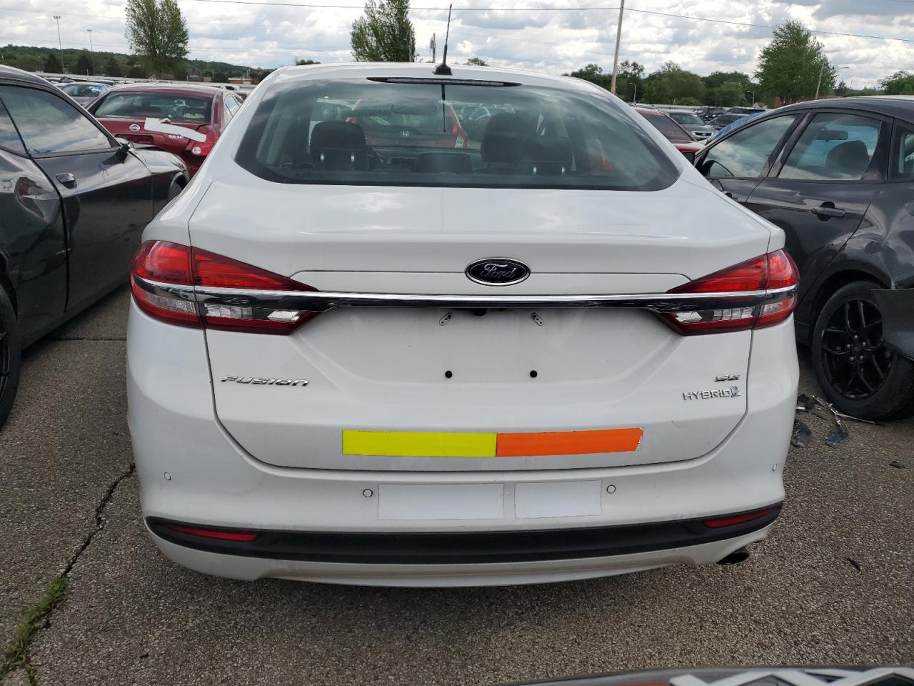 2018 Ford Fusion Se Hybrid VIN: 3FA6P0LU5JR278758 Lot: 54037055