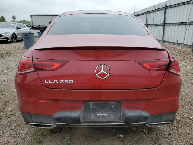  MERCEDES-BENZ CLA-CLASS 2021 Czerwony