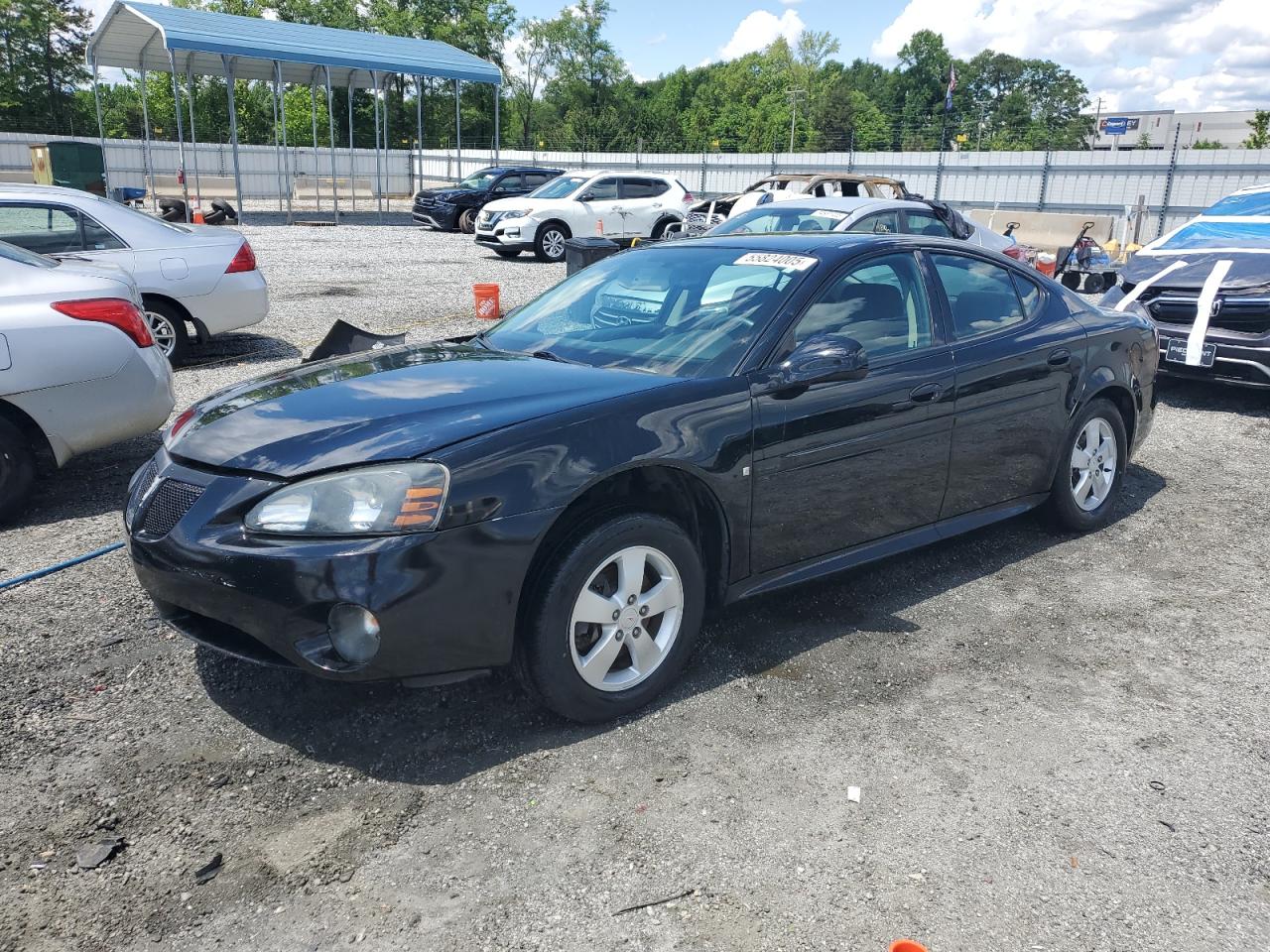 2008 Pontiac Grand Prix  de vânzare în Spartanburg, SC - Rear End