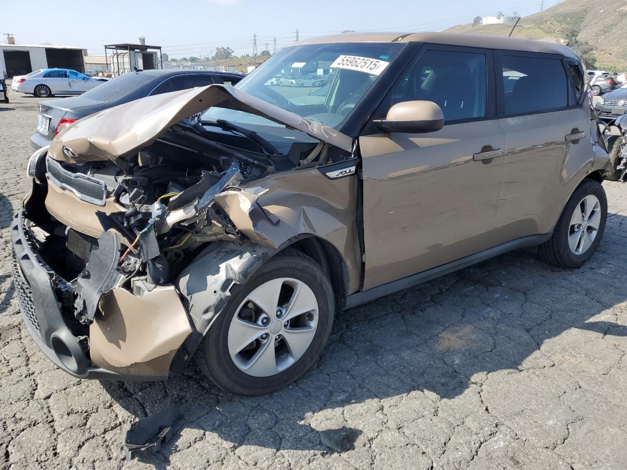 2016 Kia Soul იყიდება Colton-ში, CA - Front End