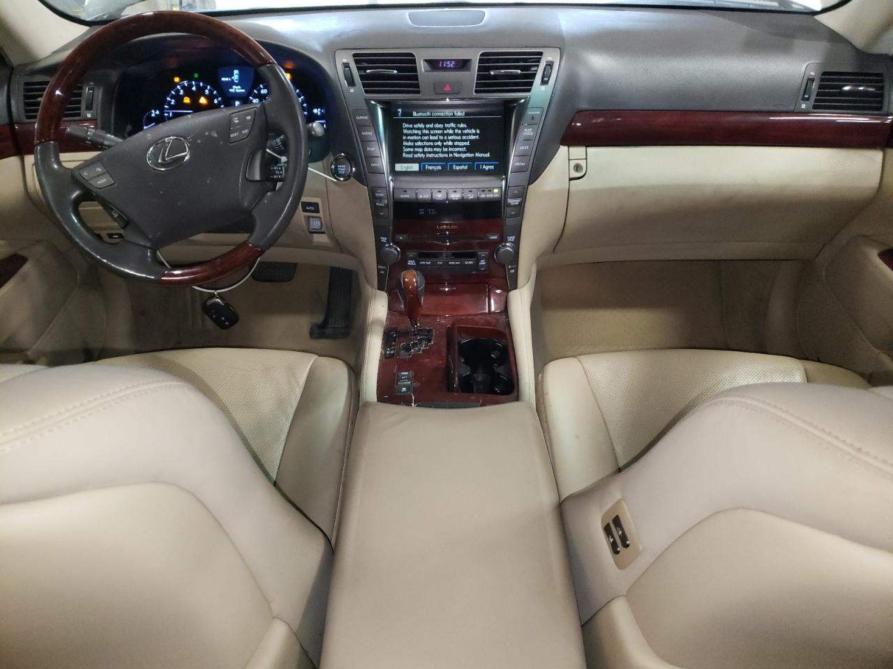 2007 Lexus Ls 460 VIN: JTHBL46F075009165 Lot: 56153045