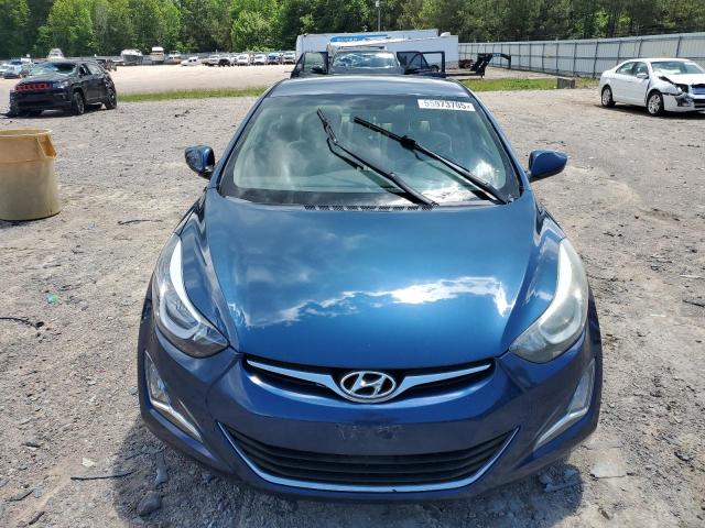  HYUNDAI ELANTRA 2016 Granatowy