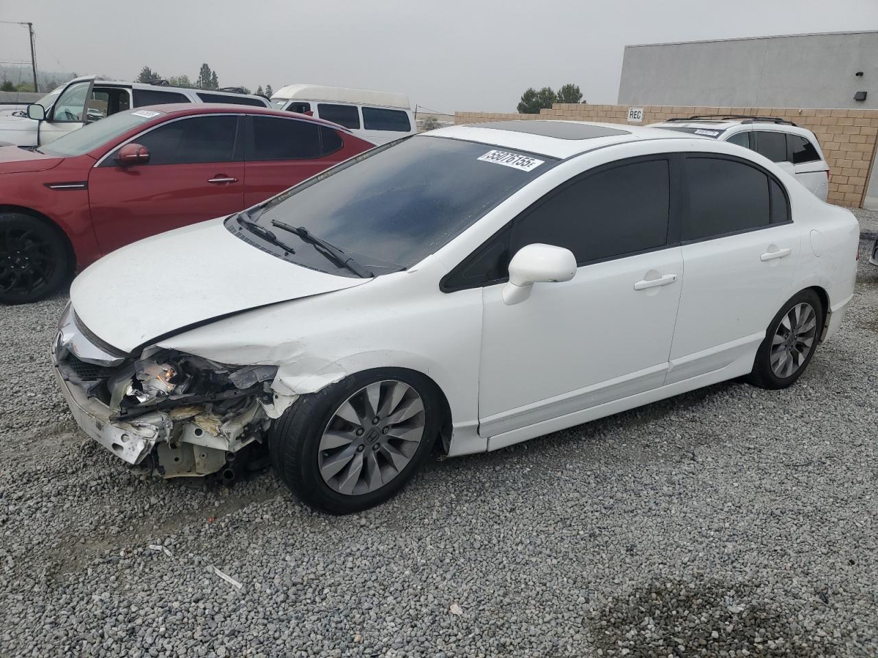 2010 Honda Civic Exl for Sale in Mentone, CA - Front End