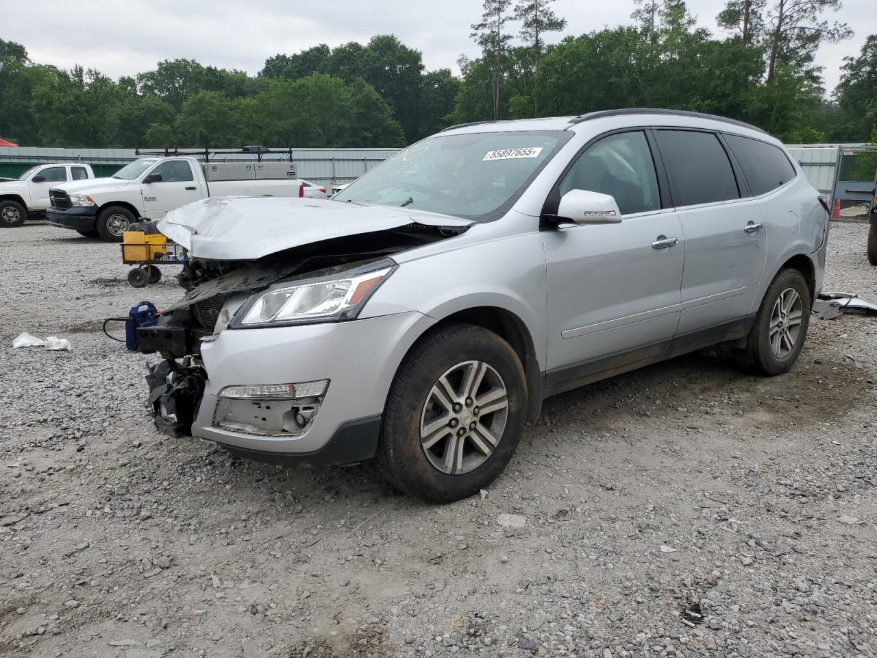 2017 Chevrolet Traverse Lt за продажба в Augusta, GA - All Over