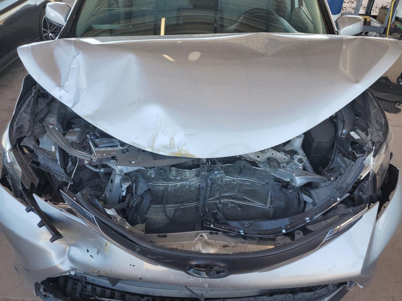2021 Toyota Sienna Le VIN: 5TDBRKEC3MS068342 Lot: 55518505