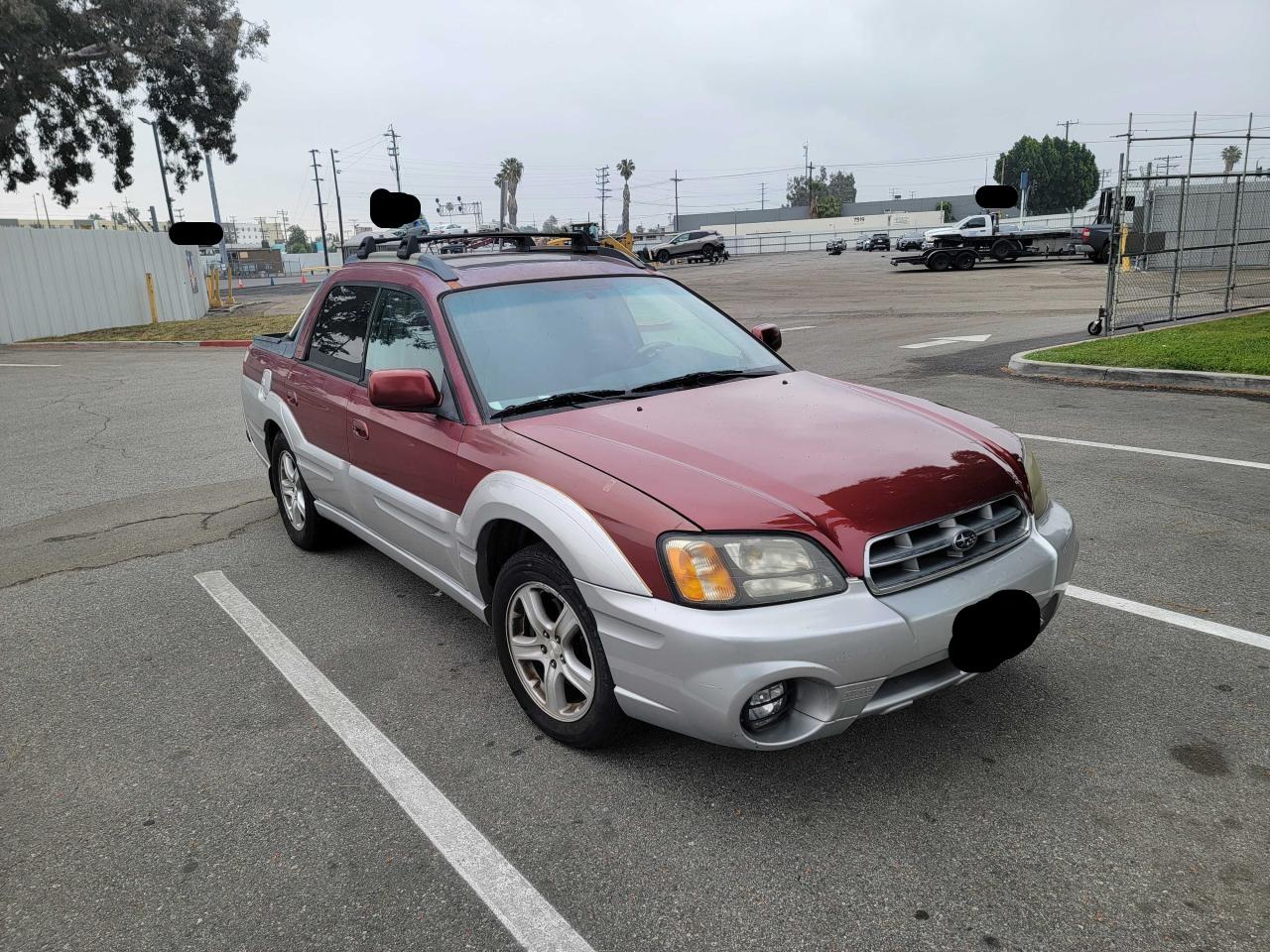 2003 Subaru Baja იყიდება Van Nuys-ში, CA - Damage History