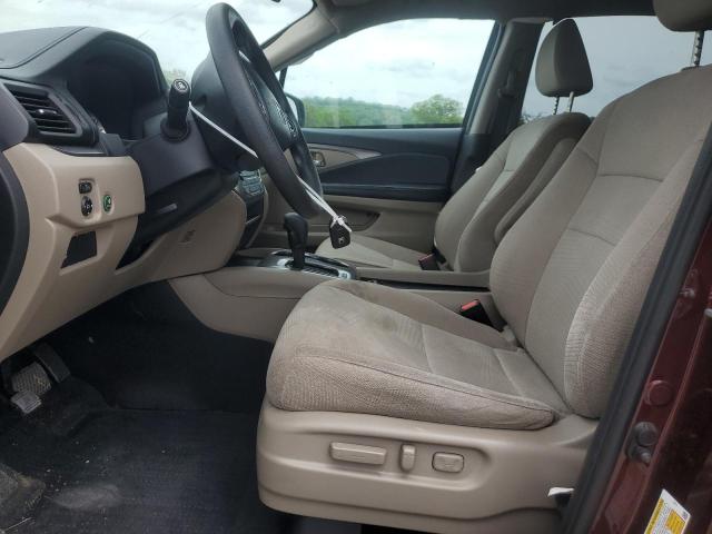  HONDA PILOT 2018 Burgundy