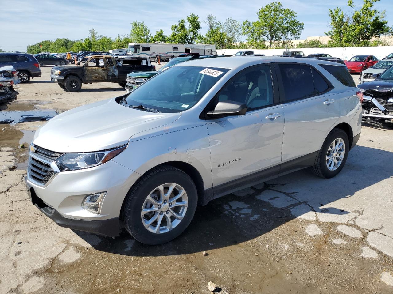 2021 Chevrolet Equinox Ls للبيع في Bridgeton، MO - Hail