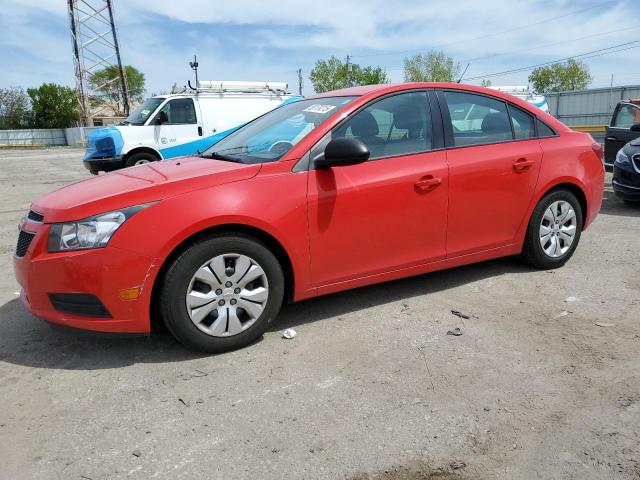  CHEVROLET CRUZE 2014 Red