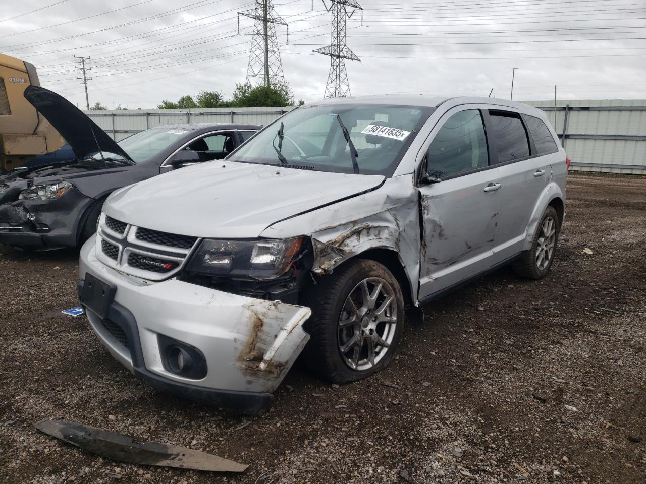 2014 Dodge Journey R/T en Venta en Elgin, IL - Side