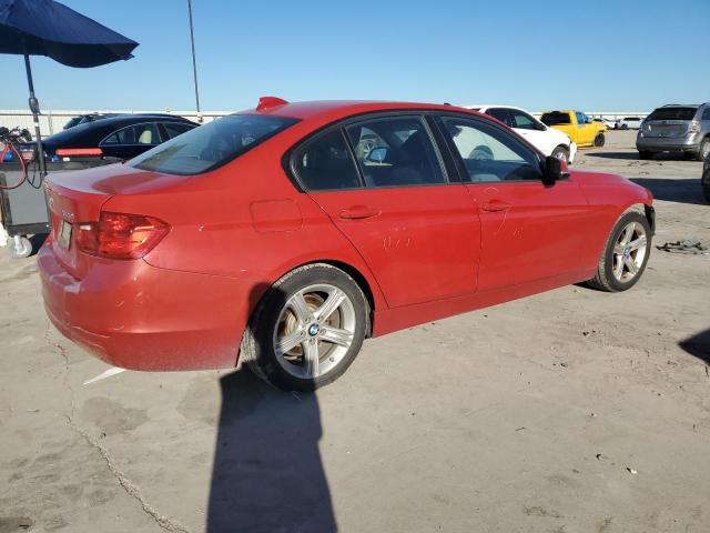  BMW 3 SERIES 2015 Czerwony