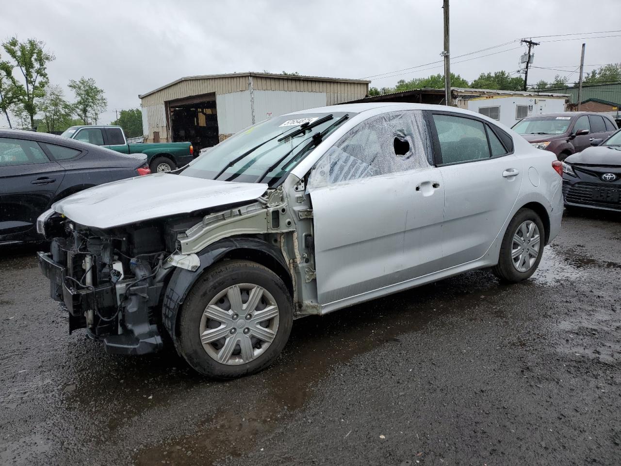 2021 Kia Rio Lx на продаже в New Britain, CT - Front End