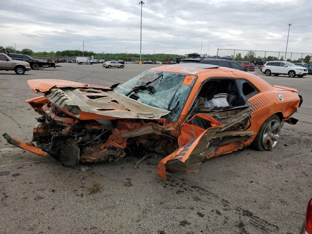 2014 Dodge Challenger Sxt VIN: 2C3CDYAG5EH163701 Lot: 56551015