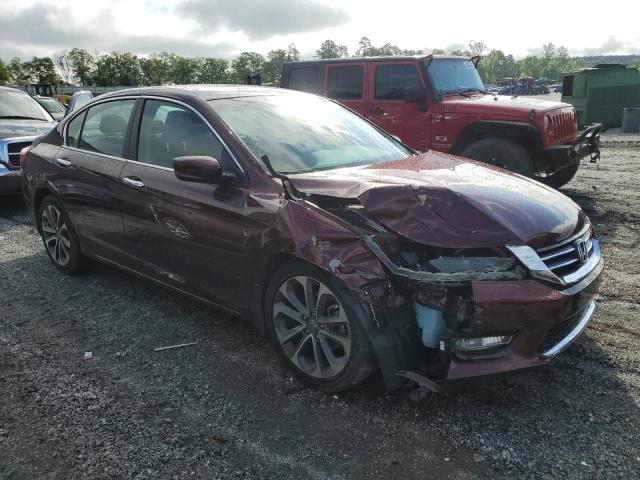 HONDA ACCORD 2013 Burgundy