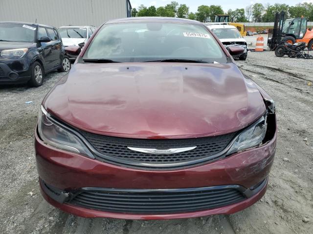 Sedans CHRYSLER 200 2016 Red