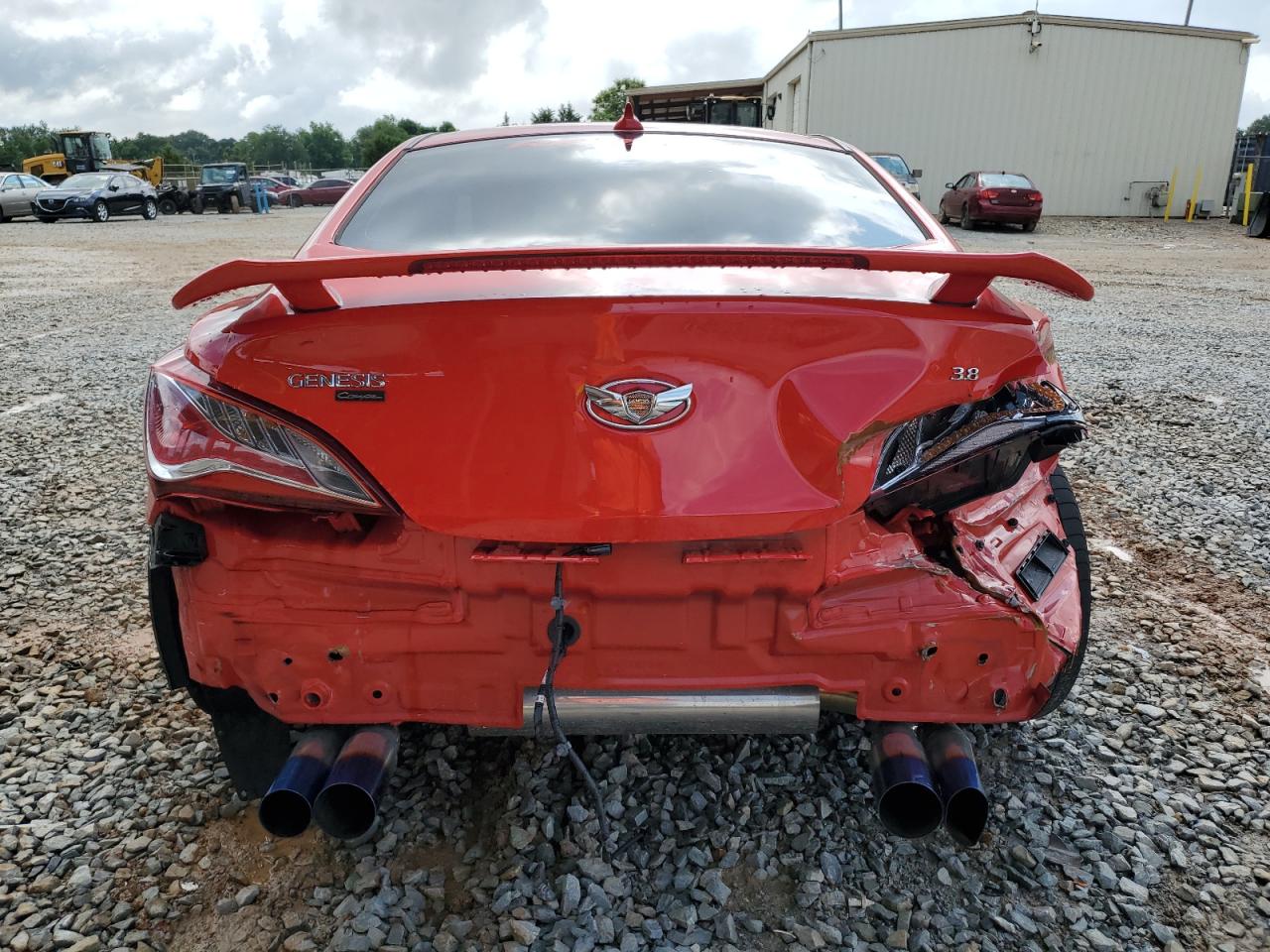 2013 Hyundai Genesis Coupe 3.8L VIN: KMHHU6KJ7DU089592 Lot: 58712485